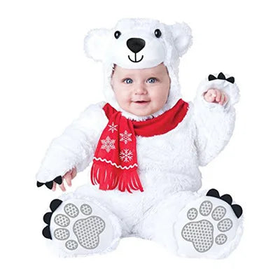 Infant Baby Girls' Holiday Costume Rompers - Lion & Dinosaur