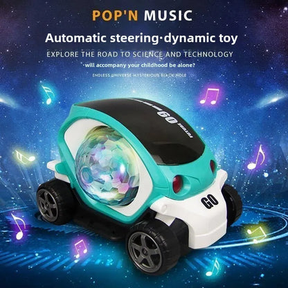 Toddler Electronic Car Toy for Crawling and Tummy Time
