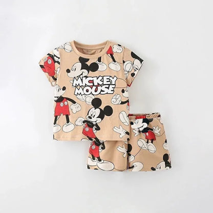 Kids' Summer T-Shirt and Shorts Set for Boys and Girls