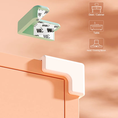 Silicone Corner Guards for Baby Safety - 4 Pcs Set