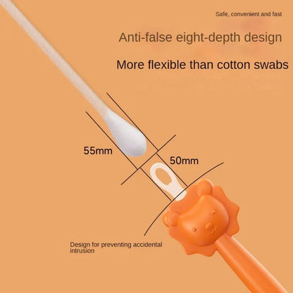 Silicone Baby Ear Wax Cleaner with Double-Headed Spoon