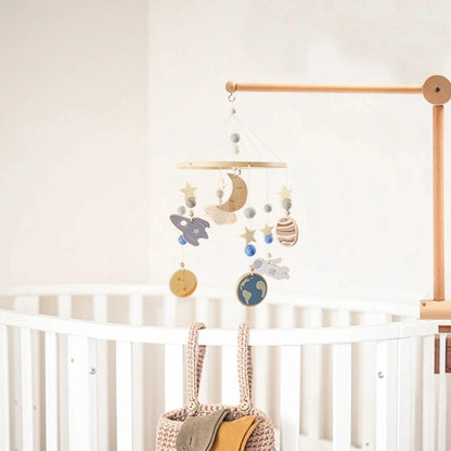 Baby Crib Music Box Rattle - Soothing Toy for Newborns