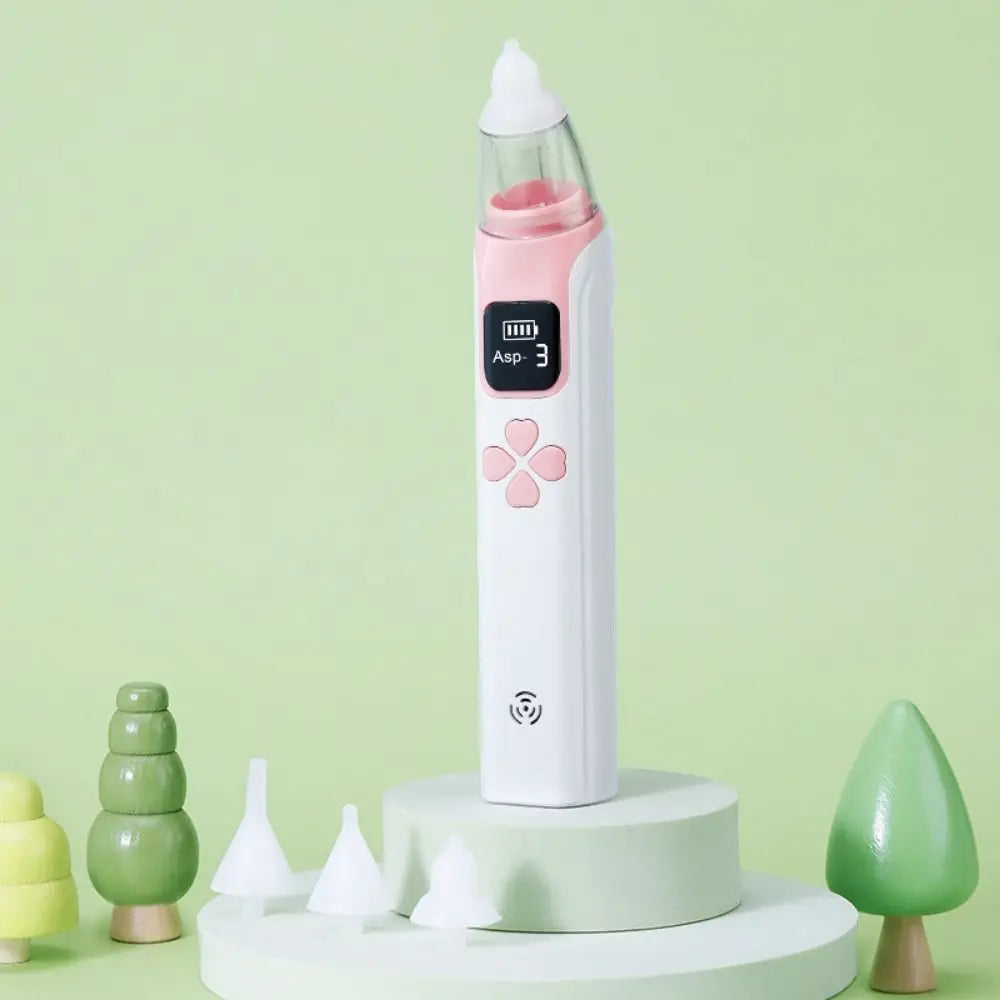 Silent Electric Nasal Aspirator for Babies - USB Rechargeable