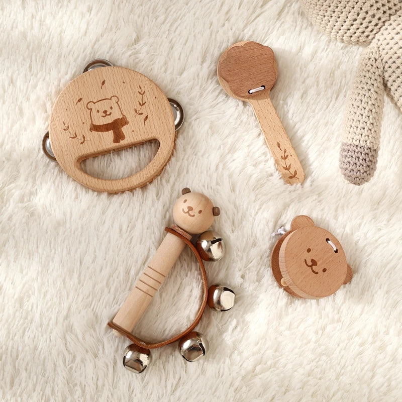 Wooden Xylophone Musical Toy for Babies 0-3 Years