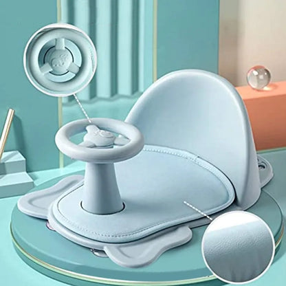 Non-Slip Baby Bath Seat for Newborns and Infants