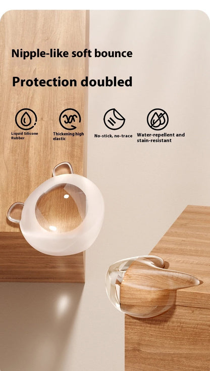 Baby Corner Protectors - Soft Silicone Safety Bumpers 4pcs