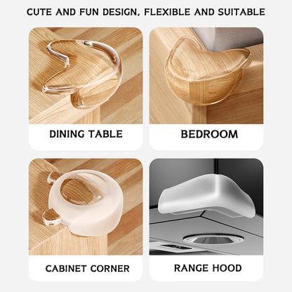 Baby Corner Protectors - Soft Silicone Safety Bumpers 4pcs