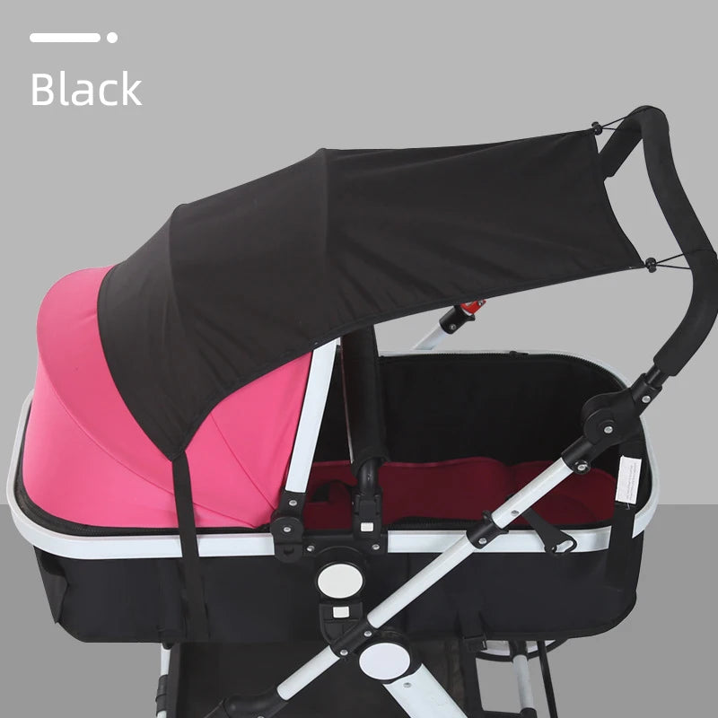 Baby Stroller Sunshade Canopy Cover for UV Protection