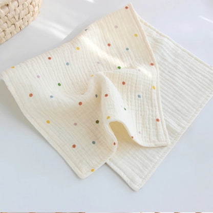Cotton Muslin Baby Face Towel & Burp Cloth Set