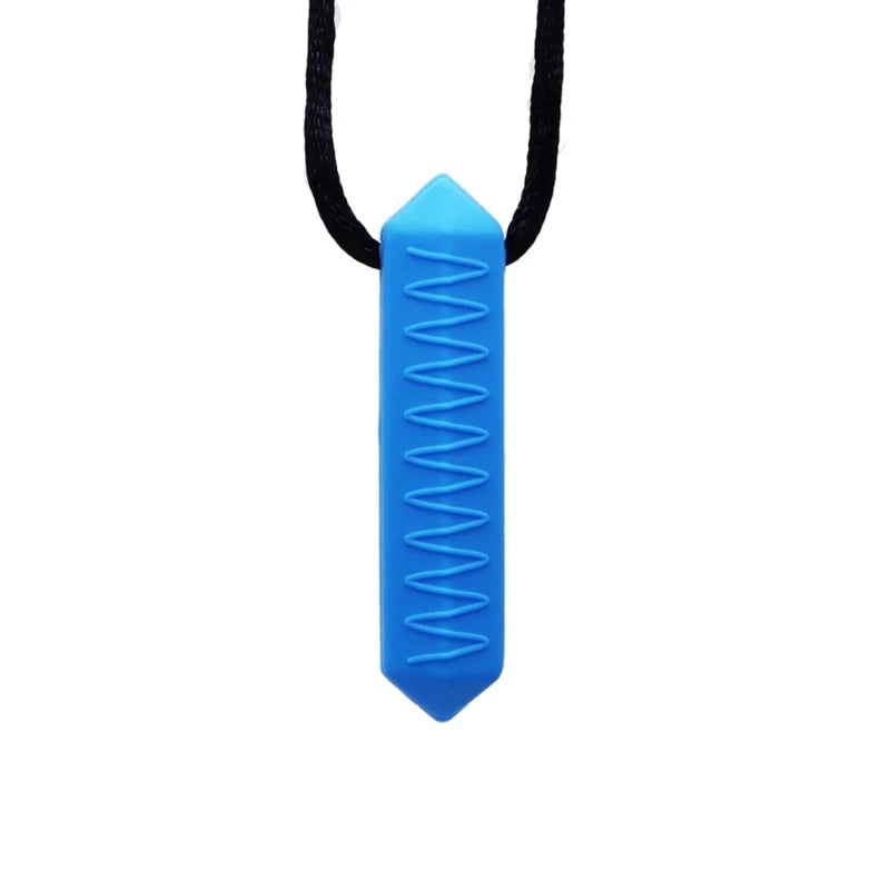 Silicone Chew Necklace for Kids with Autism and Sensory Needs