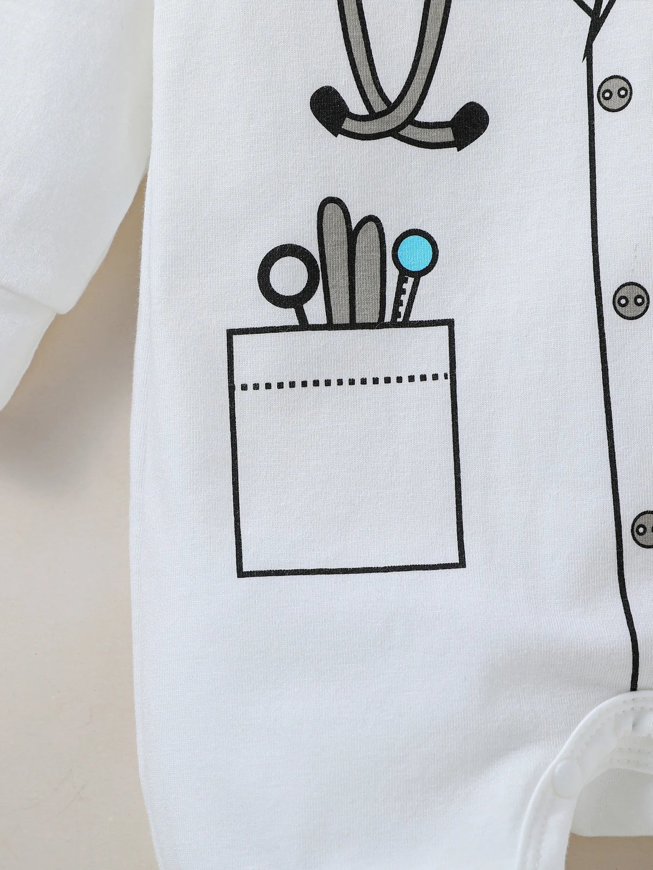 2-Pack Long Sleeve Baby Jumpsuit with Hat for All Seasons
