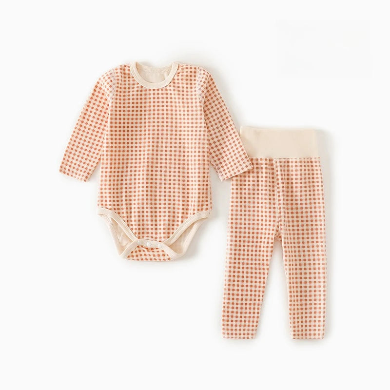 Thermal Baby Pajama Set for 0-18 Months – Warm Sleepwear