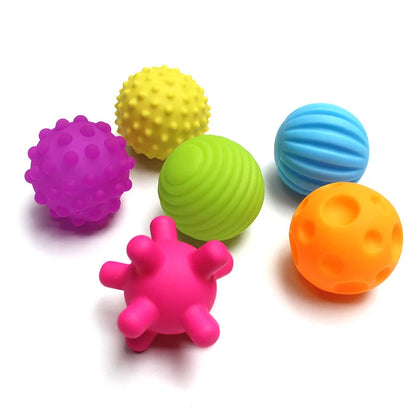 Montessori Sensory Rattle Teether for Infants 0-12 Months