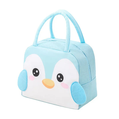 Cartoon Kinder Lunch Bag Wärmedämmung Aluminiumfolie Hochwertiges wasserdichtes Oxford-Gewebe Tragbare Lunch Bags Tote Neu