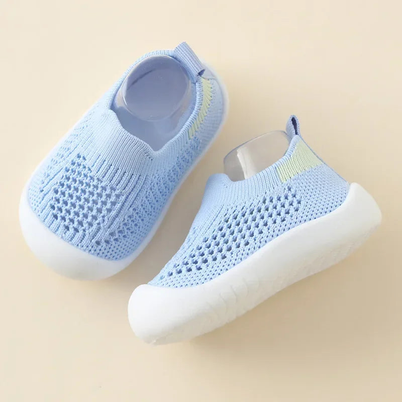 Breathable Mesh Slip-On Sneakers for Toddlers 0-3T