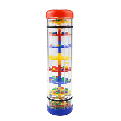 Montessori Rain Stick Rattle for Sensory Play and Music