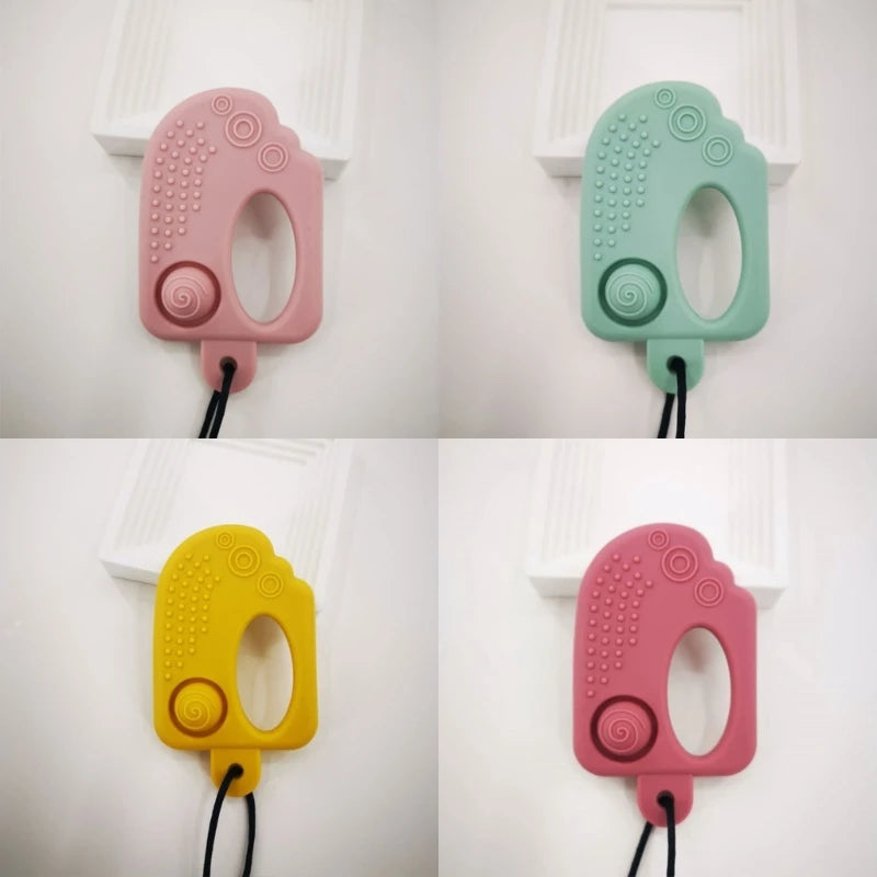 Silicone Chew Necklace for Kids with Autism and Sensory Needs