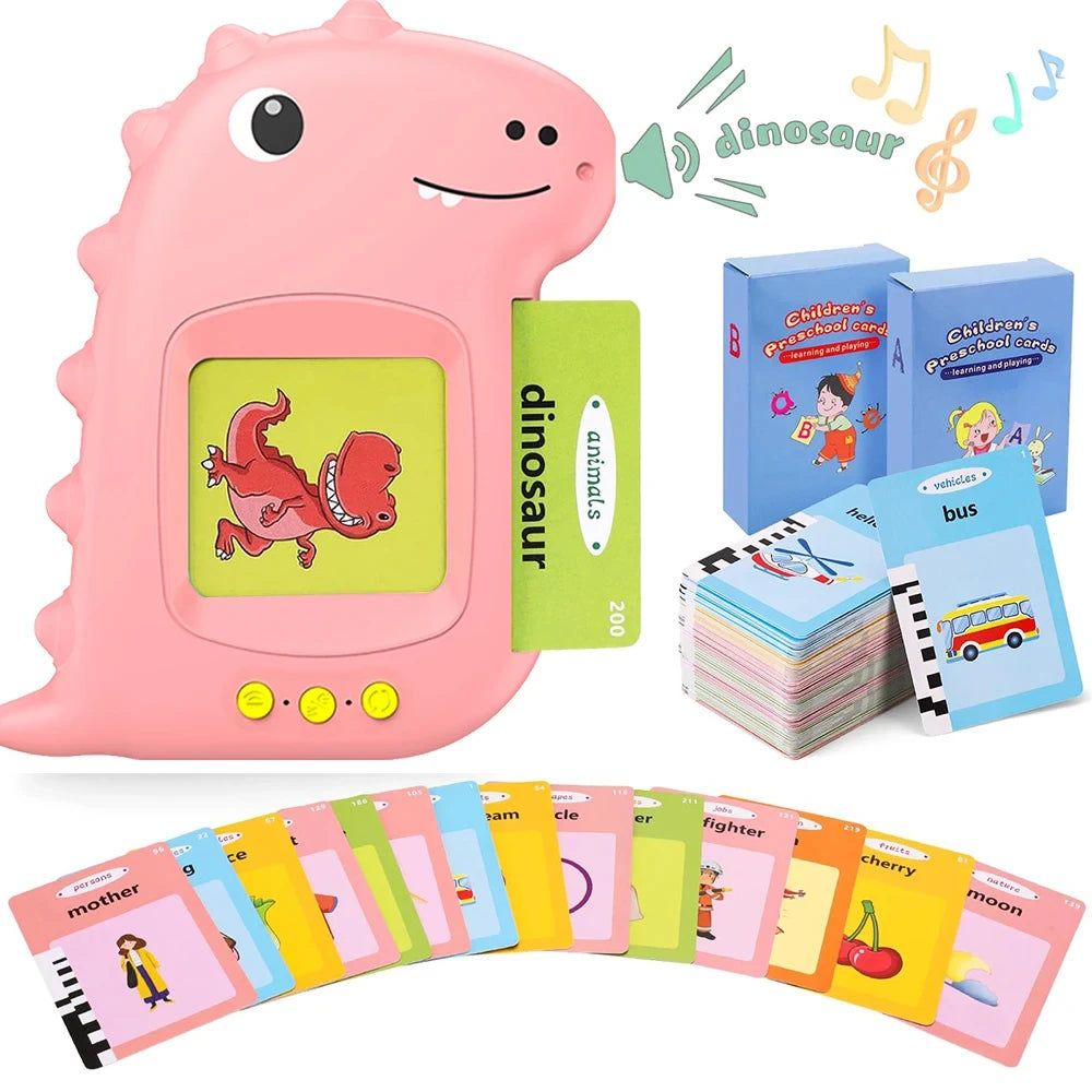 Interactive Flash Card Machine for Kids with Audio Learning