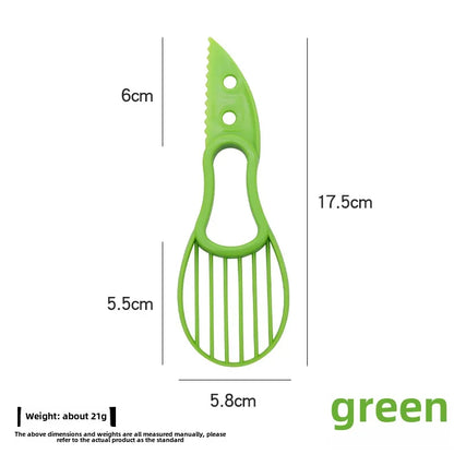3-in-1 Avocado Slicer Tool – Corer Peeler Cutter Kitchen Gadget