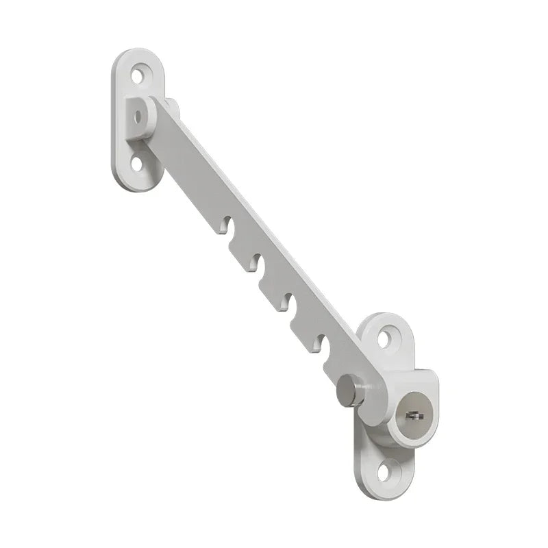 Adjustable Window Lock for Child Safety and Fall Prevention