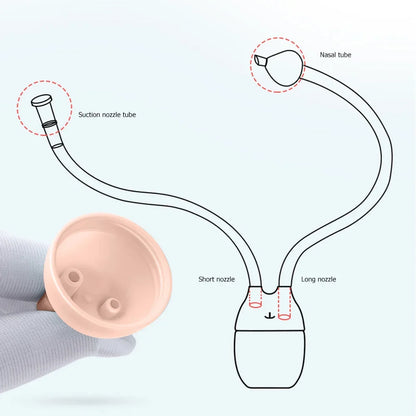 Washable Baby Nasal Suction Tool for Newborn Health Care