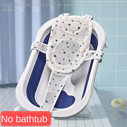 Adjustable Anti-Slip Baby Bath Cushion and Pillow Mat