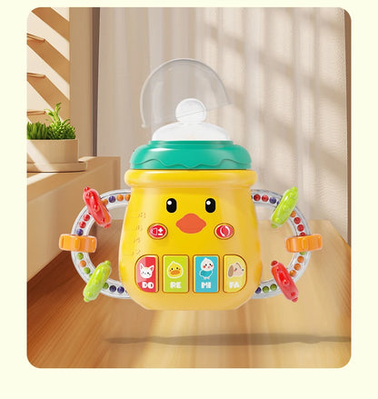Musical Soothing Teether Rattle for Babies 0-12 Months