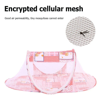 Portable Baby Crib Mosquito Net - Foldable Insect Protection