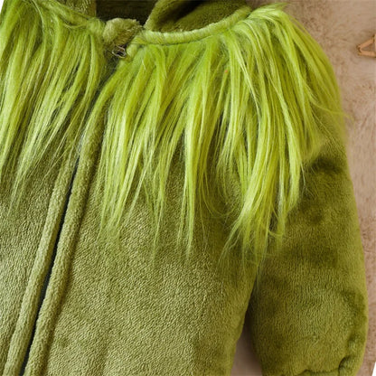 Christmas Grinch Bodysuit for Infants - Long Sleeve Jumpsuit