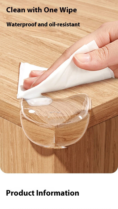 Baby Corner Protectors - Soft Silicone Safety Bumpers 4pcs