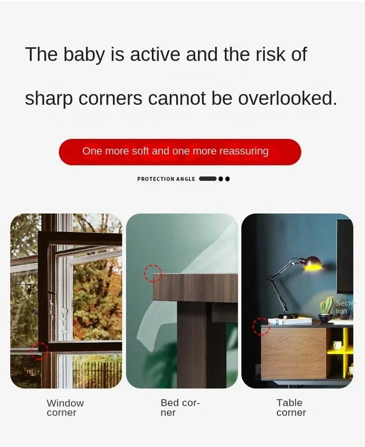 10pcs Baby Silicone Corner Protectors & Socket Covers