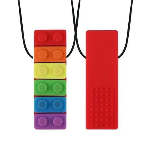 Silicone Chew Necklace for Kids with Sensory Needs