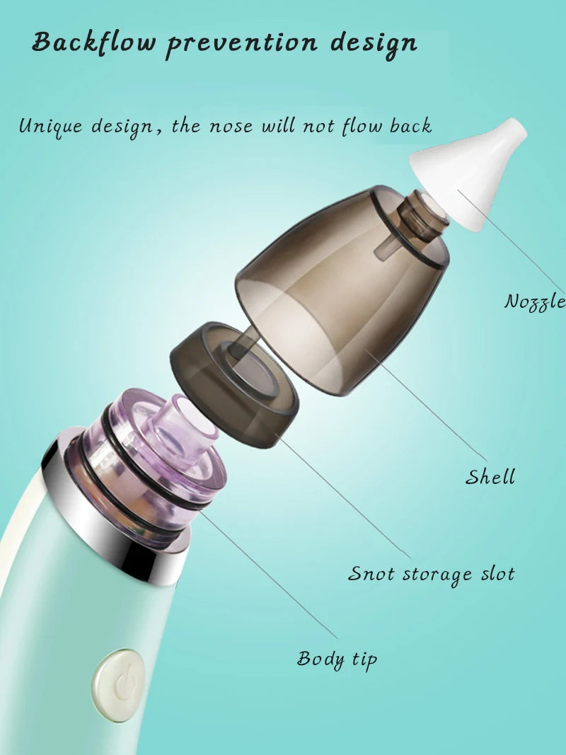 Electric Baby Nasal Aspirator for Safe Snot Removal