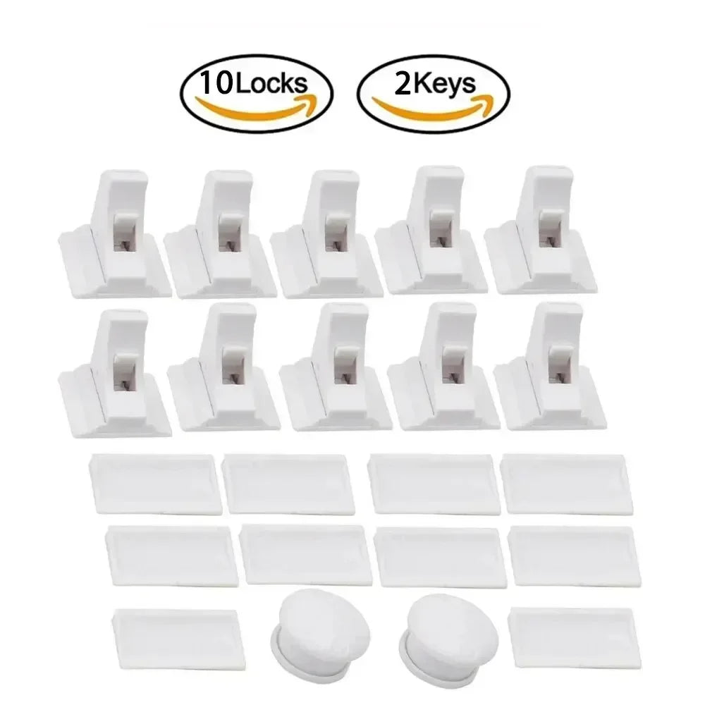 Magnetic Child Safety Lock for Drawers and Cabinets