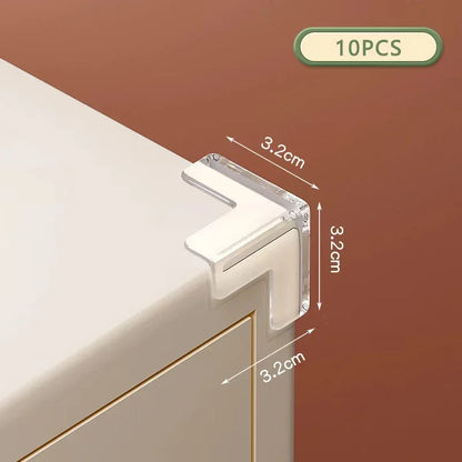 10pcs Baby Silicone Corner Protectors & Socket Covers