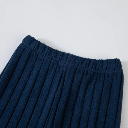 Boys' Two-Piece Warm Collar Suit for Autumn & Winter