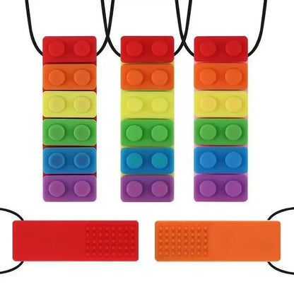 Silicone Chew Necklace for Kids with Sensory Needs