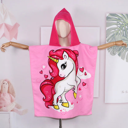 Dinosaur Hooded Bathrobe for Kids and Infants