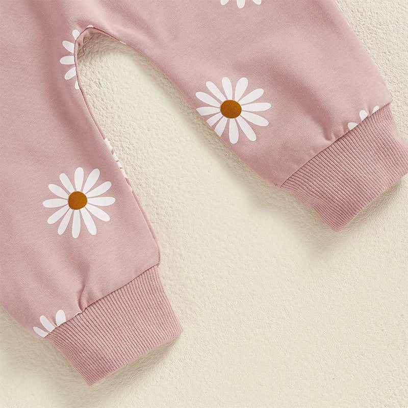 Baby Girl 2PCS Outfit Set - Long Sleeve Sweatshirt & Pants