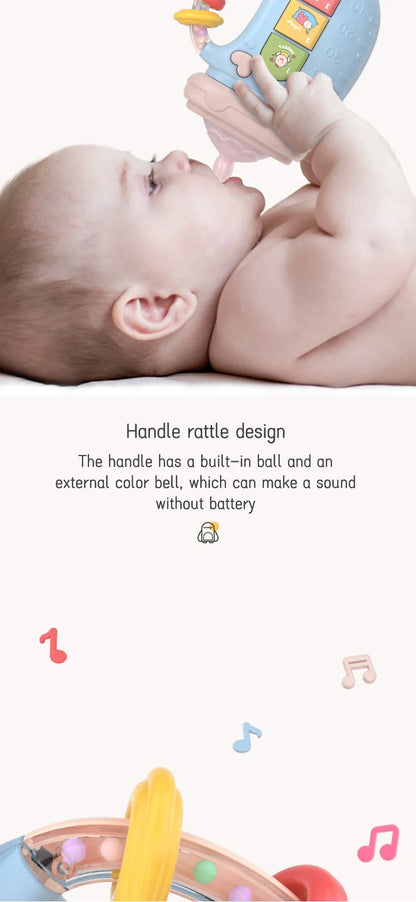 Musical Soothing Bottle Toy for Babies 18M+