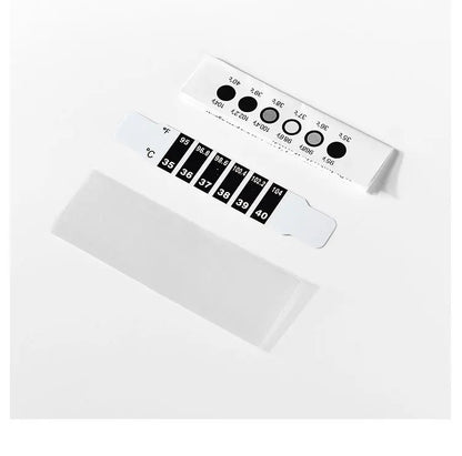 2pcs Body and Forehead Temperature Stickers for Babies and Kids