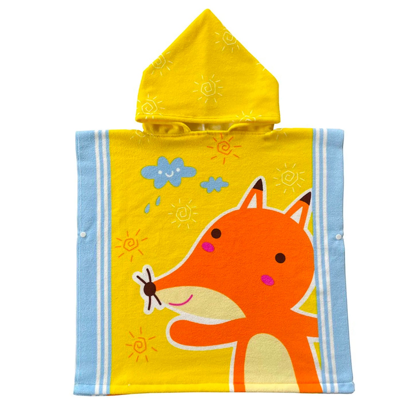 Dinosaur Hooded Bathrobe for Kids and Infants