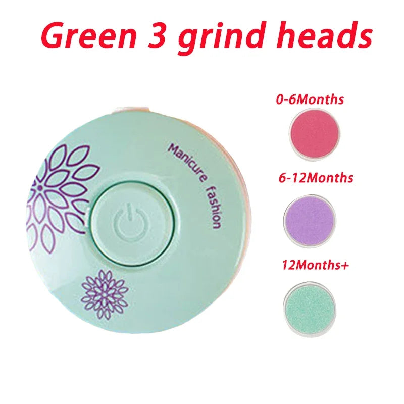 Electric Nail Trimmer for Babies and Kids - Safe Nail Care Tool