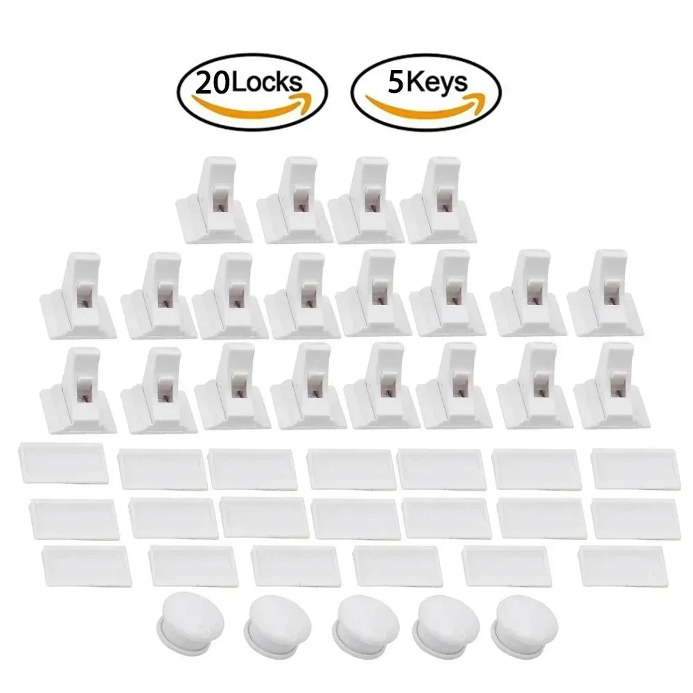 Magnetic Child Safety Lock for Drawers and Cabinets