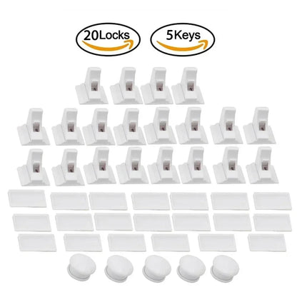 Magnetic Child Safety Lock for Drawers and Cabinets