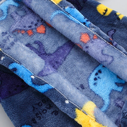 Soft Flannel Infant Jacket and Jumpsuit for Newborns 0-18 Months