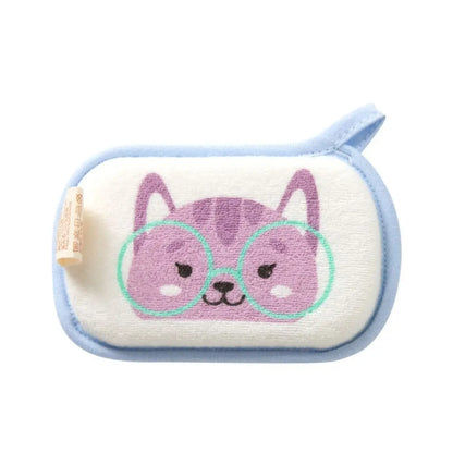 Cartoon Animal Bath Massager and Body Scrubber Sponge
