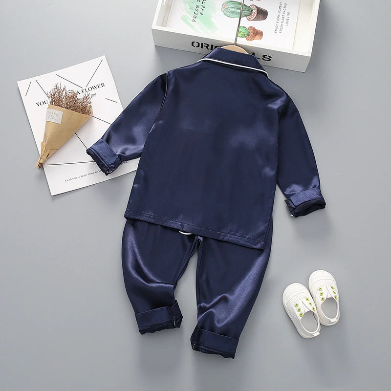 Baby Boys and Girls Long Sleeved Pajama Set 2-Piece Outfit
