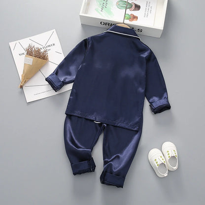 Baby Boys and Girls Long Sleeved Pajama Set 2-Piece Outfit