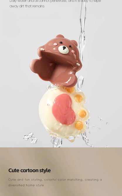 Silicone Corner Protectors for Baby Safety - Cute Cartoon Design